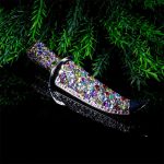925 Sterling Silver Dagger with Gemstones - 1